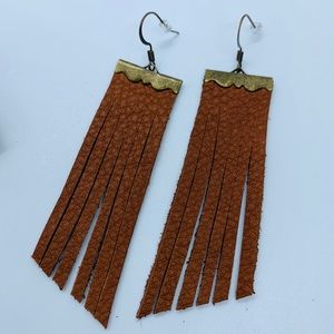 Leather Earrings
